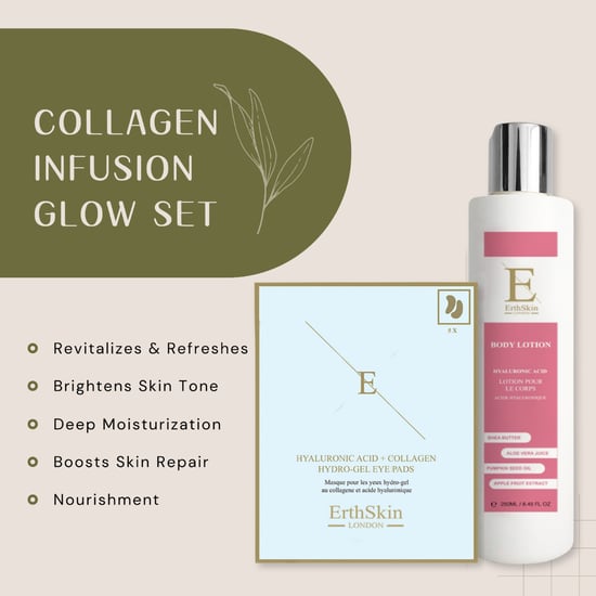 Hyaluronsäure + Kollagen Körperlotion 250ml + Hyaluronsäure + Kollagen Hydrogel Augenpads 5 X 2 - Image 2