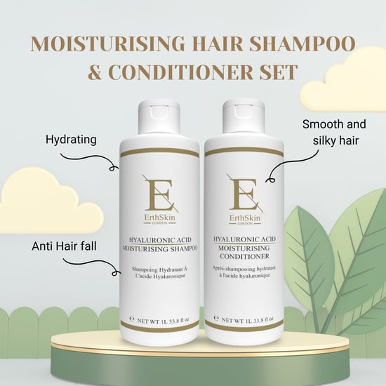 Hyaluronsäure Feuchtigkeitsspendendes Shampoo 1L + Hyaluronsäure Feuchtigkeitsspendende Spülung 1L - Image 2