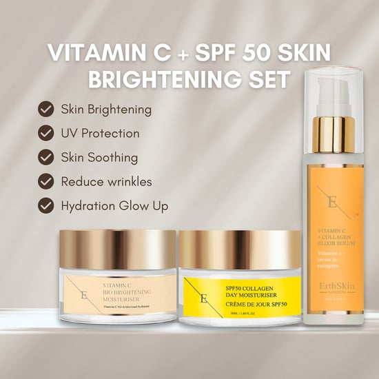 VITAMIN C + COLLAGEN ELIXIR SERUM 60ML + Vitamin C Bio Brightening Moisturiser 50ml +SPF 50 Collagen Tagescreme 50ml - Image 3