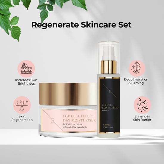 Anti-Falten-Elixier Serum 24k Gold 60ml + EGF Cell Effect Day Moisturiser 50ml - Image 2