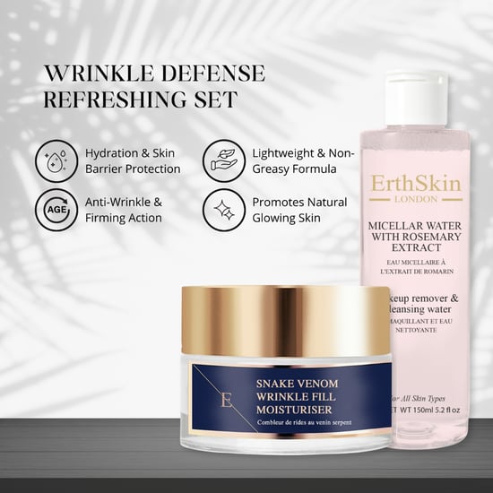 Mizellenwasser mit Rosmarin-Extrakt 150ml + Wrinkle Fill Snake Venom Moisturiser 50ml - Image 2