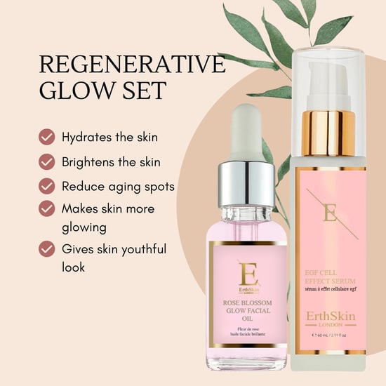 EGF CELL EFFECT SERUM 60ML + Rose Blossom Glow Gesichtsöl 30ml - Image 2
