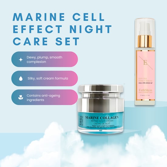 EGF CELL EFFECT SERUM 60ML +Marine Collagen Nachtcreme 50ml - Image 2