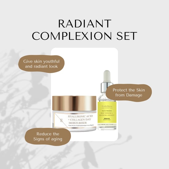 Hyaluronsäure & Kollagen Tagescreme 50ml + Bienengift + Manuka Honig Serumöl 30ml - Image 2