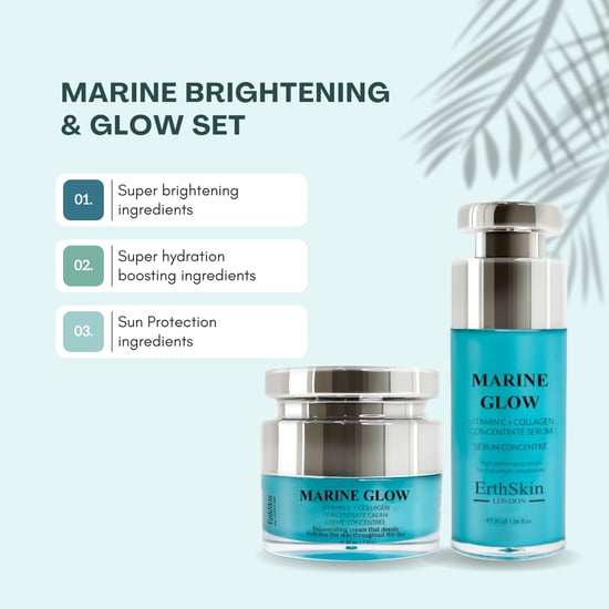 Marine Glow Vitamin C + Kollagen-Konzentrat Serum 30ml + Marine Glow + Vitamin C-Konzentrat Creme 50ml - Image 2