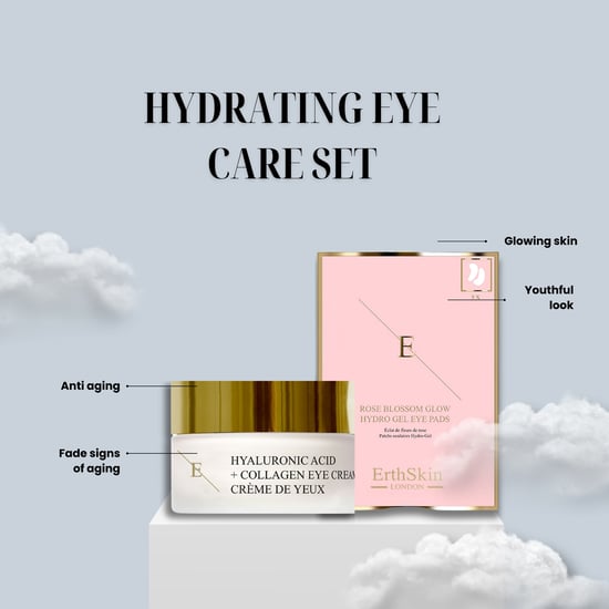 Hyaluronsäure + Kollagen Pro Age Augencreme 30ml + Rose Blossom Glow Hydro-Gel Augenpads 5 X 2 - Image 2