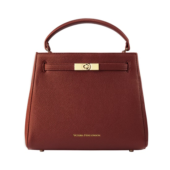 VICTORIA HYDE Victoria III Handtasche in Rotbraun - Image 1