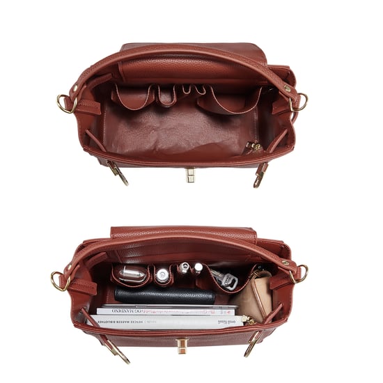 VICTORIA HYDE Victoria III Handtasche in Rotbraun - Image 5