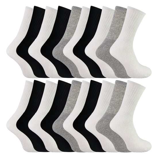 Herren 20er Pack Mehrfachpack Sportsocken | Atmungsaktive Baumwoll-Laufsocken - Image 3