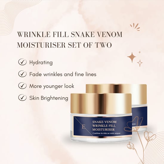 2x Wrinkle Fill Schlangengift Feuchtigkeitscreme 50ml - Image 2