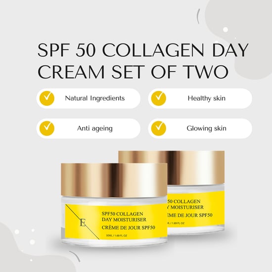 2x SPF 50 Kollagen-Tagescreme 50ml - Image 2
