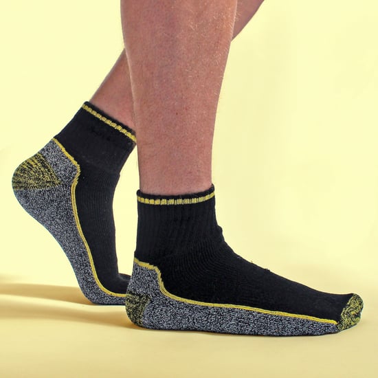 Knöchel Bamboo Arbeitssocken für Männer | Kurze Trainer Socken für Stiefel - Image 3