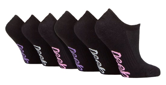 Damen 6er-Pack Bambus No-Show Socken | Unsichtbare Socken mit Fersenhalt - Image 1