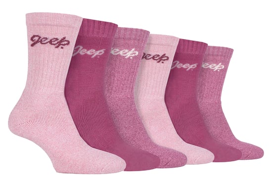 Damen 6er Pack Wanderstutzen | Baumwollsocken für die Natur - Image 1