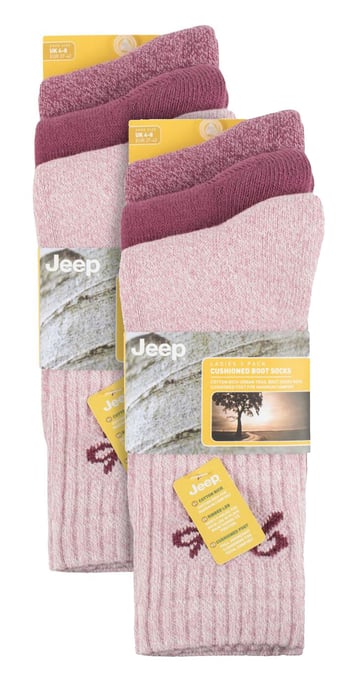 Damen 6er Pack Wanderstutzen | Baumwollsocken für die Natur - Image 2