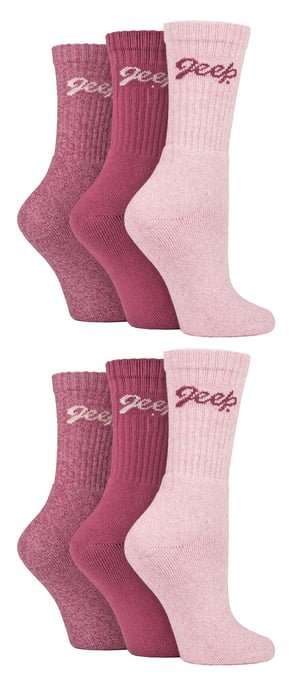 Damen 6er Pack Wanderstutzen | Baumwollsocken für die Natur - Image 3