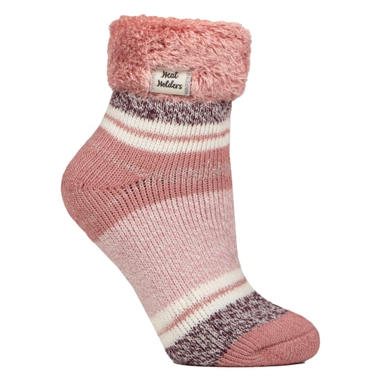 Damen Streifen Lounge Socken mit Lure - Image 1
