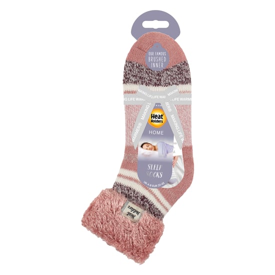 Damen Streifen Lounge Socken mit Lure - Image 2