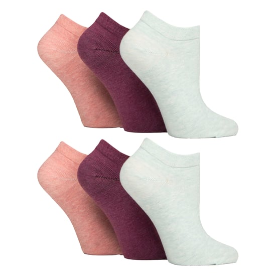 6er Pack Damen Diabetiker Trainingssocken | Extra breite Socken für geschwollene Füße - Image 1