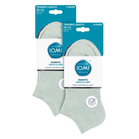 6er Pack Damen Diabetiker Trainingssocken | Extra breite Socken für geschwollene Füße - Image 2