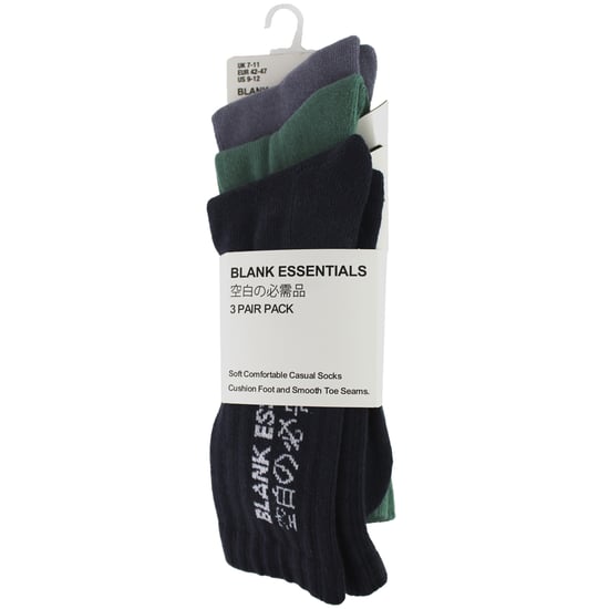3 Paar Herren Baumwoll Sport Crew Socken - Image 2