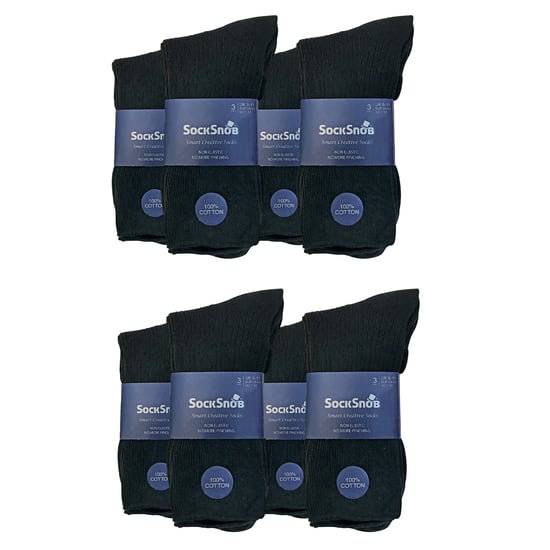 100% Baumwolle Herren nicht elastische atmungsaktive Socken - Image 2