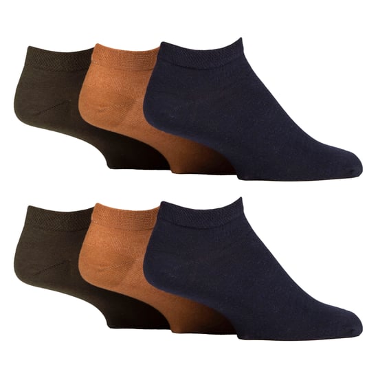 6er Pack Herren Diabetiker Trainingssocken | Lockere Oberkante breite Knöchelsocken - Image 1