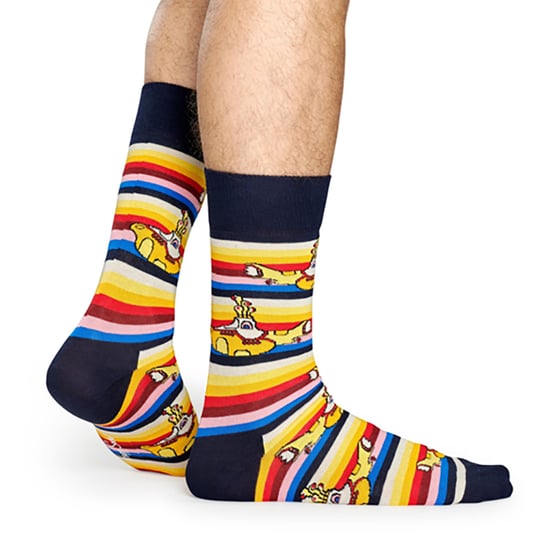 1 Pack Herren Offiziell Lizensierte Die Beatles Neuheit Socken - Image 4