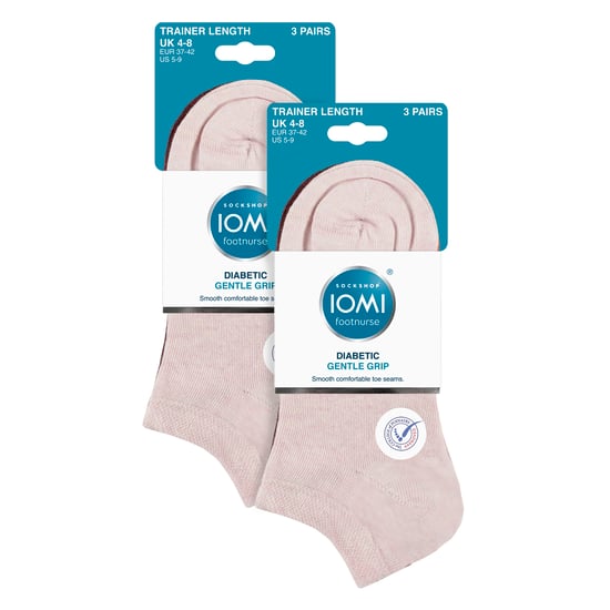 6er Pack Damen Diabetiker Trainingssocken | Extra breite Socken für geschwollene Füße - Image 2
