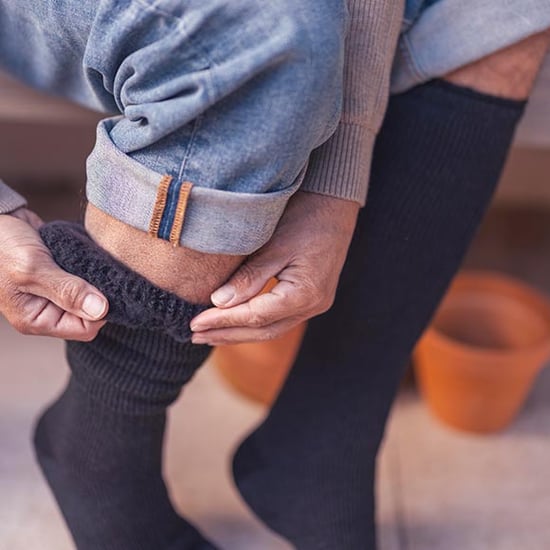 Herren Lange Kniestrumpf Thermo Gummistiefel Socken - Image 4
