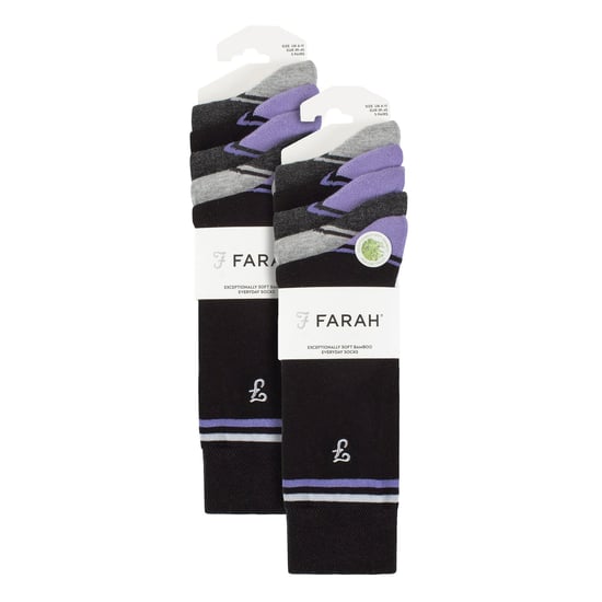 Herren 10er-Pack bunte Bambussocken - Image 2