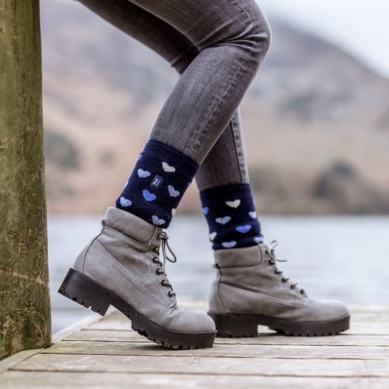 Damen Thermo Lite gemusterte Socken für den Winter - Image 3