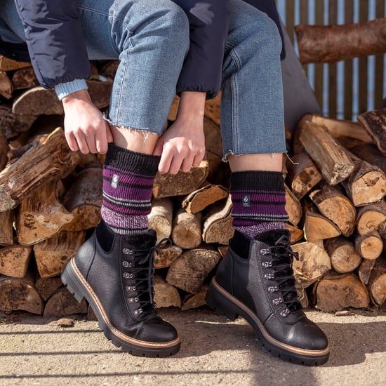 Damen Thermo Lite gemusterte Socken für den Winter - Image 4