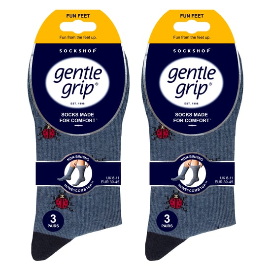 6 Paar Herren NON ELASTISCHE Baumwoll-Socken mit ausgefallenem Muster - Image 2