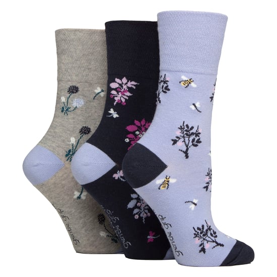 6 Paar Damen Nicht-Elastische Sanfte Oberseite Diabetikersocken - Image 3