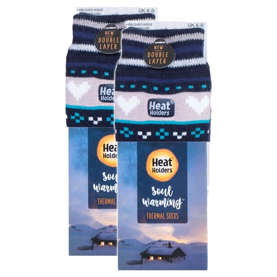 2 Paare Damen Soul Warming Socken mit Grip - Image 2