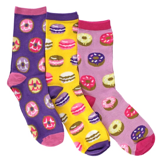 6er-Pack Damen Socken mit witzigem Lebensmittelmotiv | Lustige bunte Bambussocken - Image 4