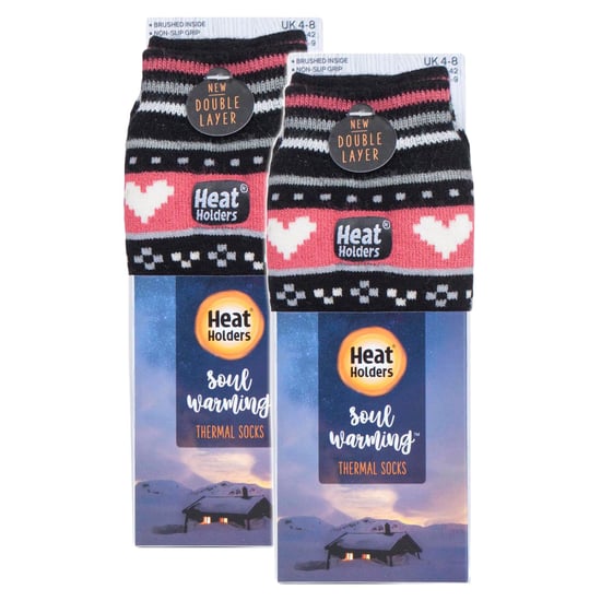 2 Paare Damen Soul Warming Socken mit Griffen - Image 2