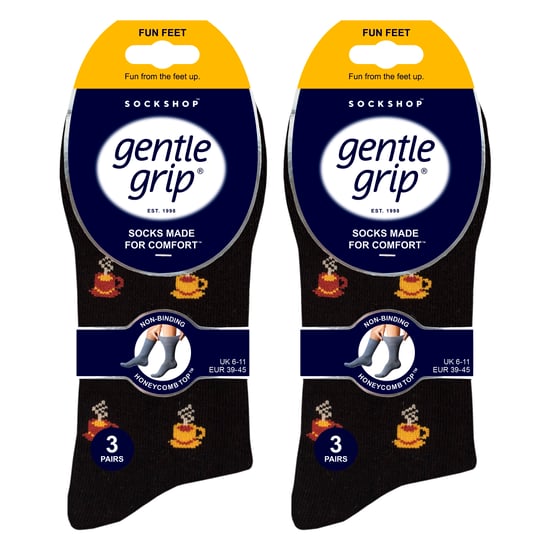 6 Paar Herren NON-ELASTISCHE Baumwoll-Socken mit neuartigen Mustern - Image 2