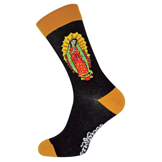 Mary Guadalupe Baumwollsocken | Unisex Spaßsocken - Image 2