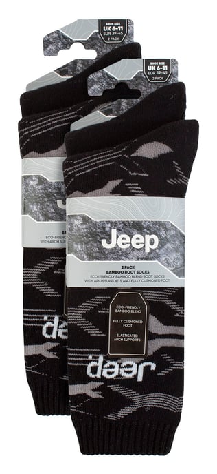 Herren Bambus Wandersocken | Dicke Robuste Socken | Socken Ideal für Wanderungen - Image 2