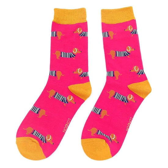 1 Pack Damen-Socken mit Hundemuster aus Bambus - Image 5