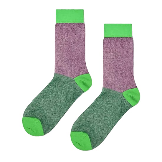 Helle Bunte Dünne Glitzer-Socken für Männer und Frauen - Image 2