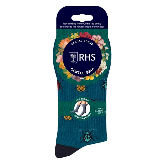6 Paar Weiche Nicht-Elastische Diabetiker-Socken für Herren - Image 2