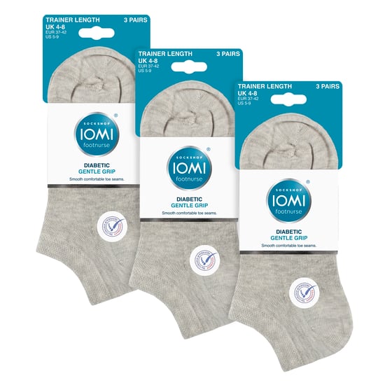 9er Pack Damen Diabetiker Trainingssocken | Breite Knöchelsocken für geschwollene Füße - Image 2