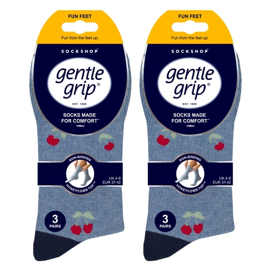 6 Paar Damen NICHT ELASTISCHE Baumwollreiche Socken mit Wildtier-Hunden- und Katzenmuster - Image 2