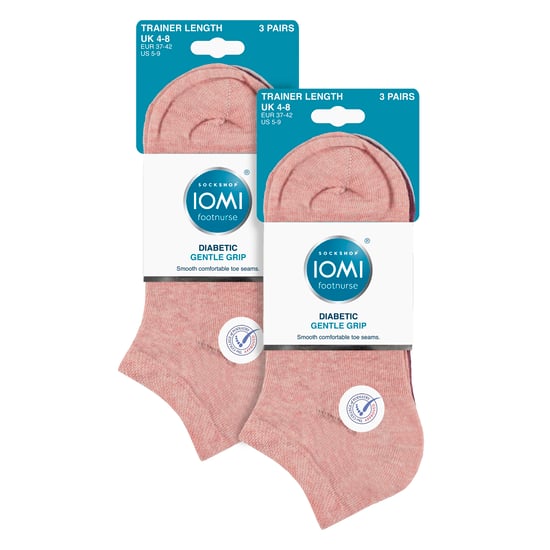 6er-Pack Damen Diabetiker Socken | Extra breite Socken für geschwollene Füße - Image 2
