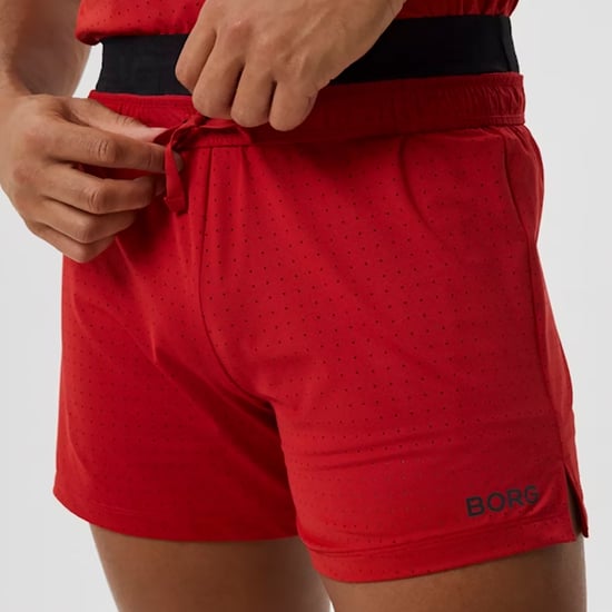 Luftdurchlässige und leichte perforierte Sportshorts für Herren - Image 3