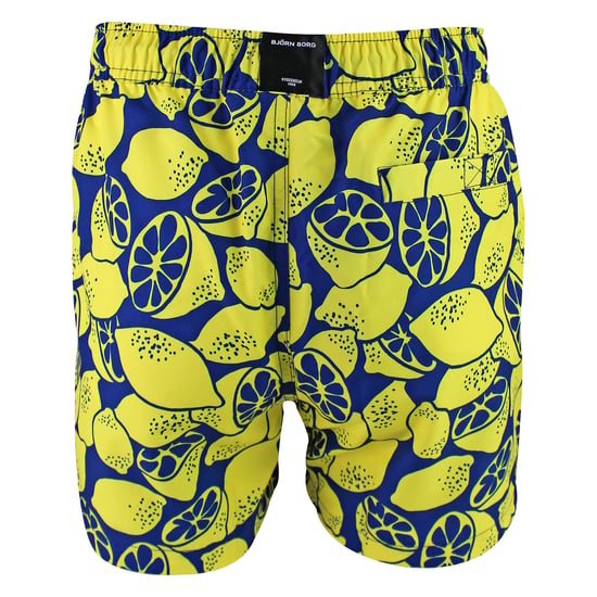 Locker sitzende, bedruckte Schwimmshorts mit Tasche für Herren - Image 2
