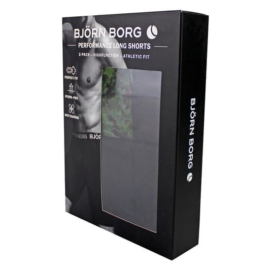 2er-Pack Leistungsfähige Feuchtigkeitsableitende Boxershorts mit Langen Beinen für Männer - Image 2